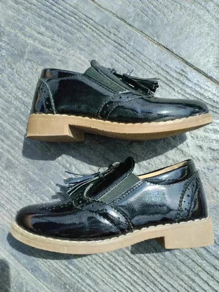 🦋 Magnifique mocassins, derbies, richelieu à franges P 26 Boutique Locale - photo numéro 5