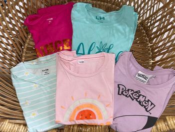 Lot de 5 tee-shirts taille 8 ans