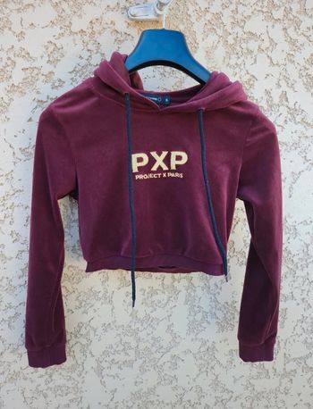 Pull col roulé fourré court Project X Paris taille S