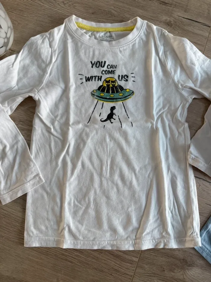 Tee shirt manches longues kiabi 5 ans - photo numéro 2