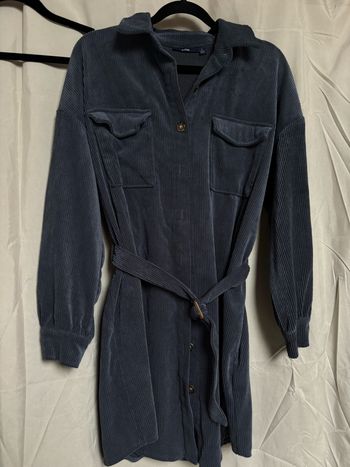 Robe velours côtelé 