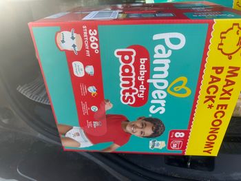 Pampers pants taille 8