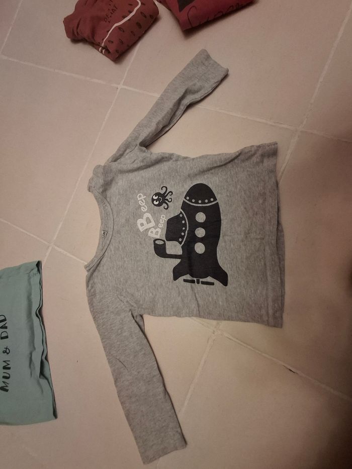 Lot de 7 tee shirt manches longues - photo numéro 5
