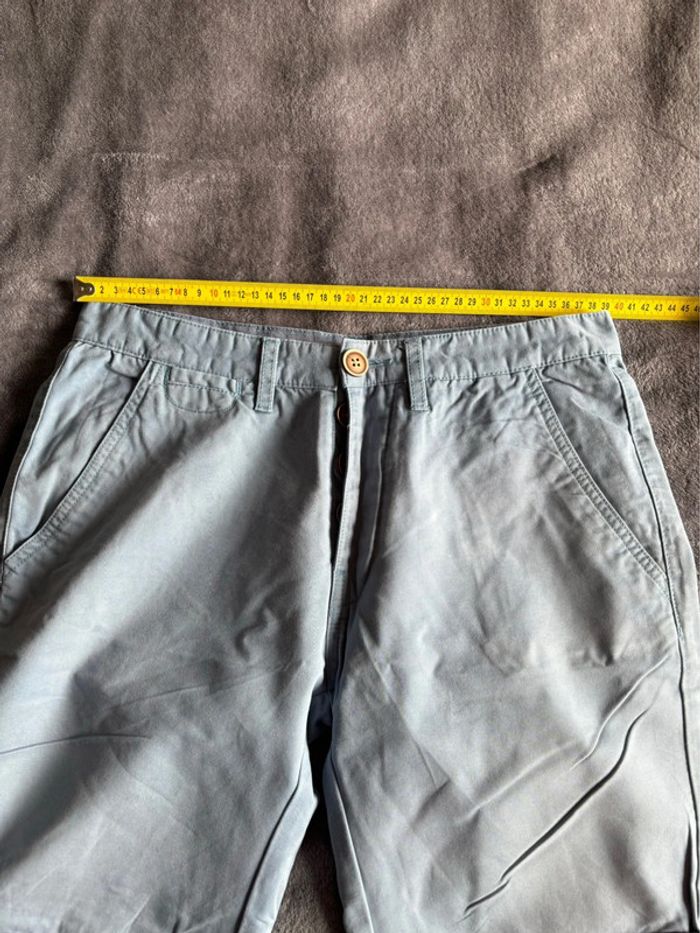 Short chino - bleu - taille 38 - photo numéro 7