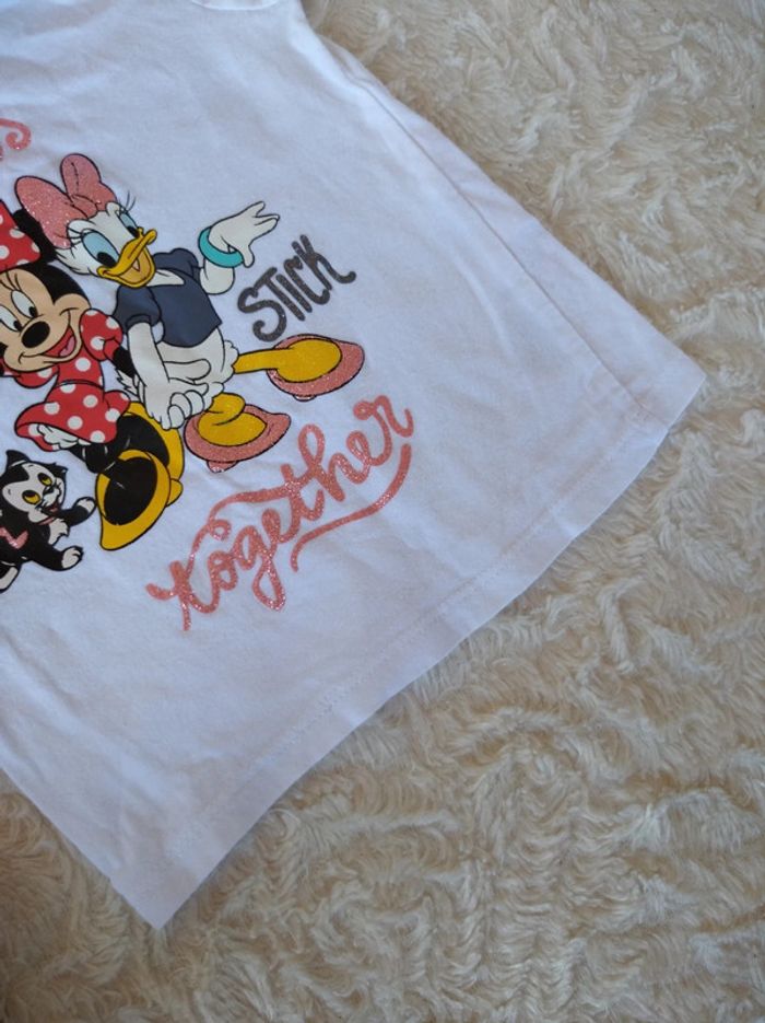 Ensemble été (tee shirt+short) Fille 6 mois Minnie Daisy Disney Baby 100% coton - photo numéro 8