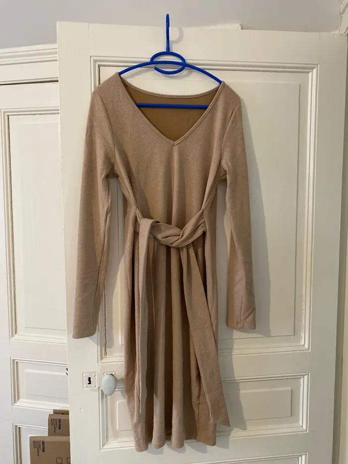 Robe de grossesse / maternité beige shein M
