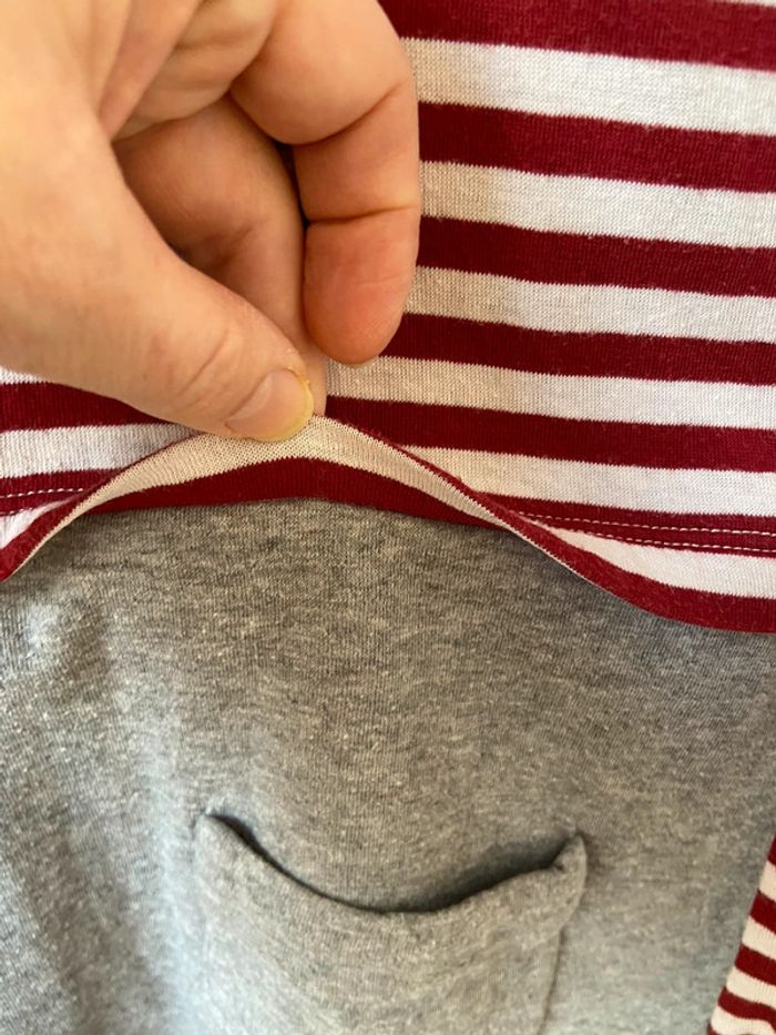 Robe Petit Bateau en maille taille 10 ans - photo numéro 8