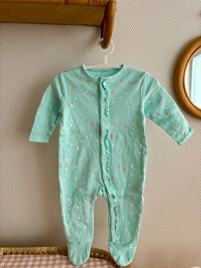 Pyjama fille turquoise