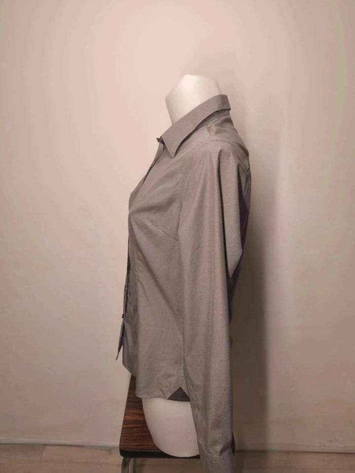 Chemise J. Harvest & Frost Femme Taille 38 Rayure Gris - photo numéro 3