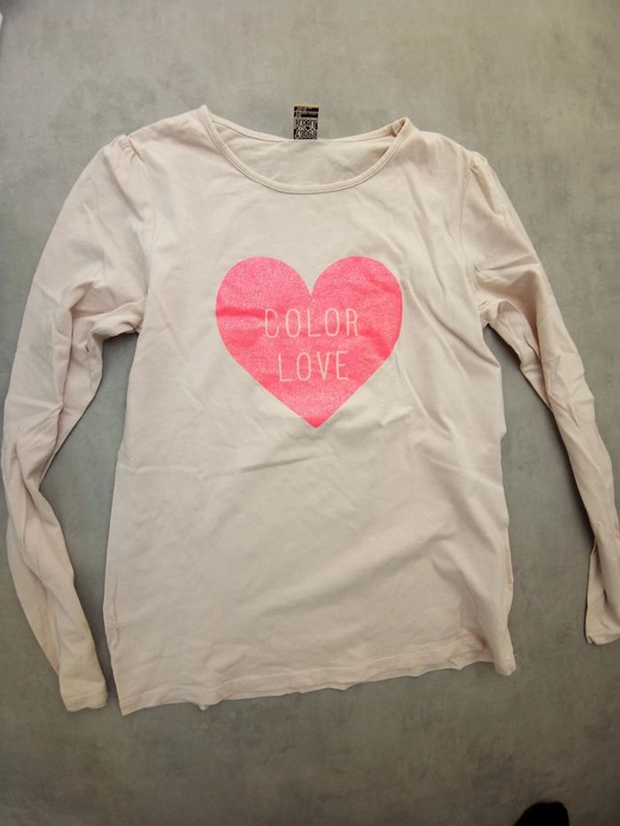 Tee shirt manches longues fille Tape à l'oeil 14 ans