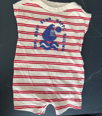 Combi short bébé été