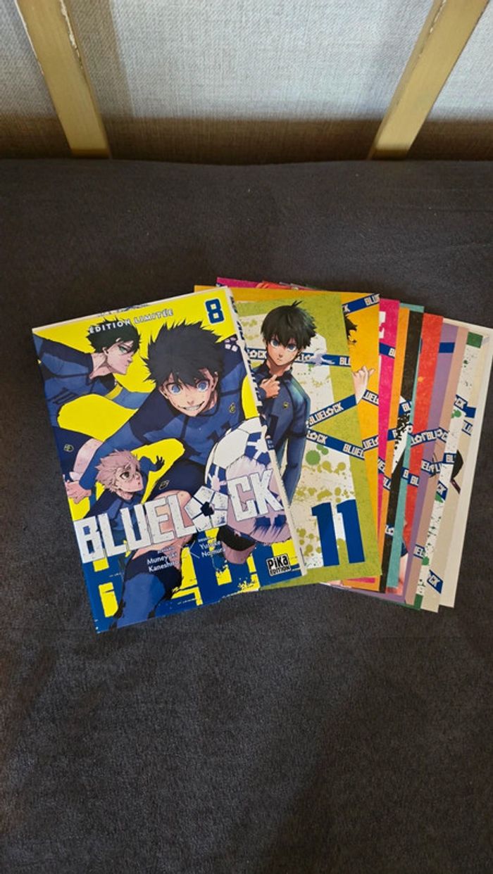 lot manga blue lock avec ticket d'or nagi - photo numéro 3