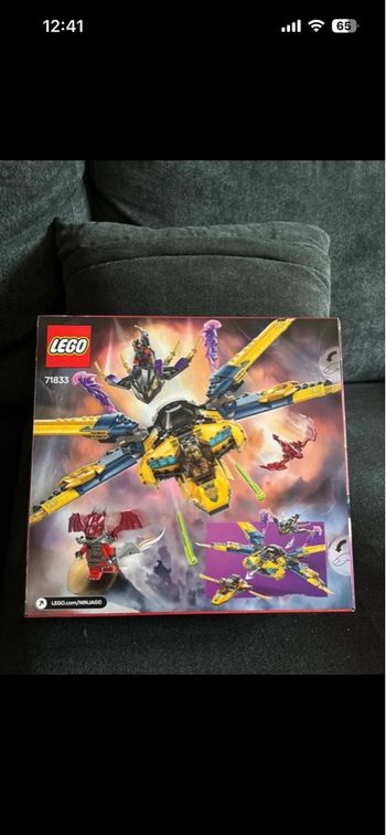 Boîte Lego Ninjago Ras and arin’s super storm jet