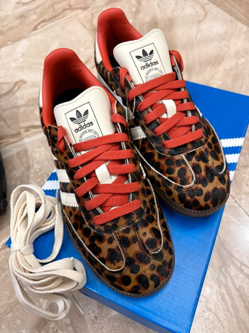 Adidas Samba OG Léopard blanc rouge 40