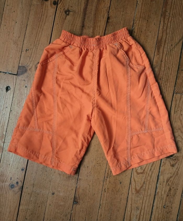 Short orange 6 ans garçon