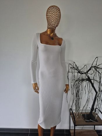 Robe Longue Femme Blanche Taille M