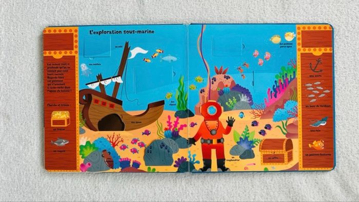 Livre enfant Cachettes secrètes Les océans du monde - photo numéro 5