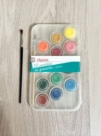 Gouaches neuves