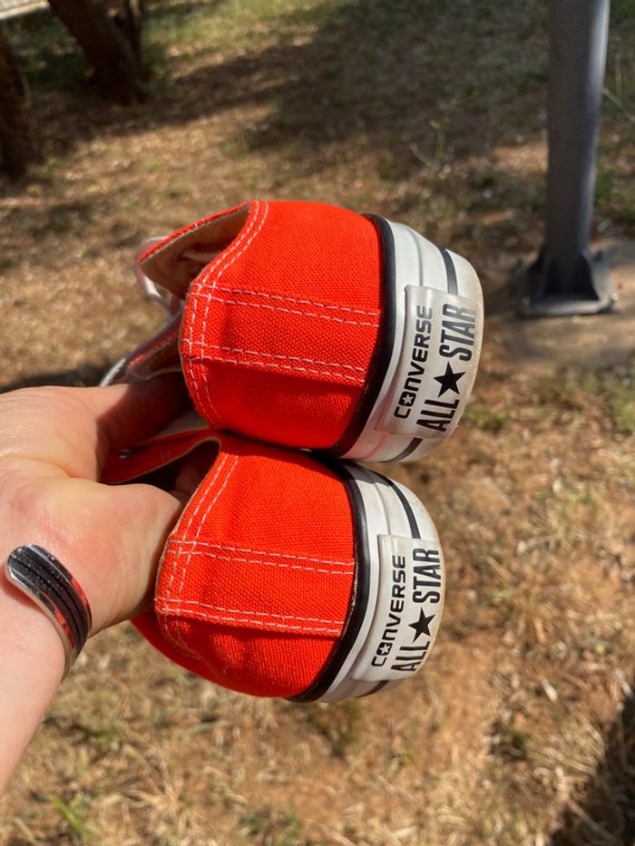 Converse orange 37,5 - photo numéro 13