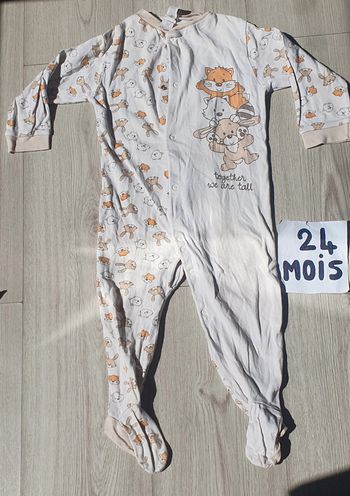 Pyjama fin 24mois