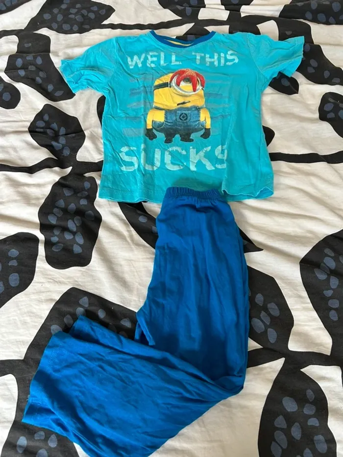 Pyjamas minion 6 ans moi moche et méchant