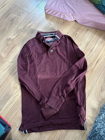 Polo manche longue Superdry