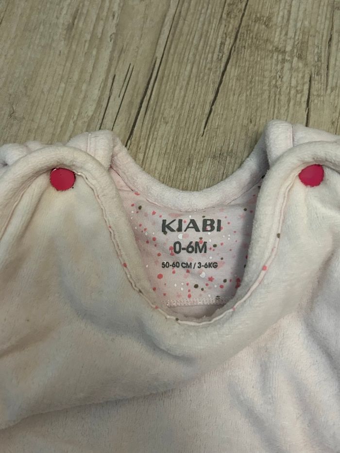 Gigoteuse chaude kiabi rose 0/6 mois - photo numéro 4