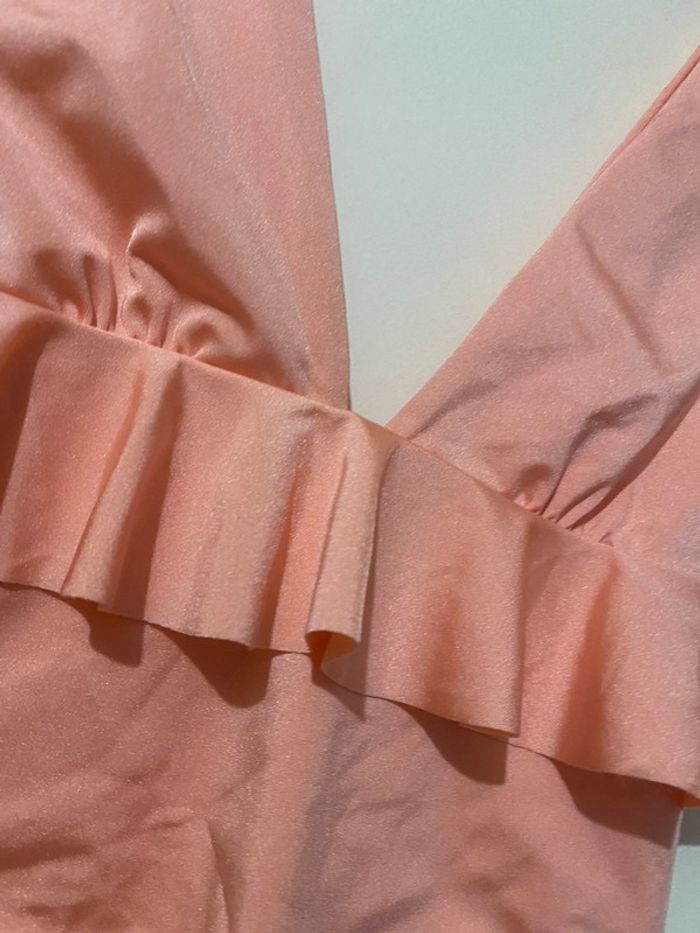 Maillot de bain rose une pièce - photo numéro 4