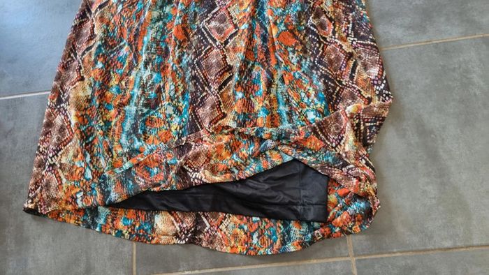 Longue robe bustier MoRGAN L superbe  doublée comme neuve - photo numéro 4