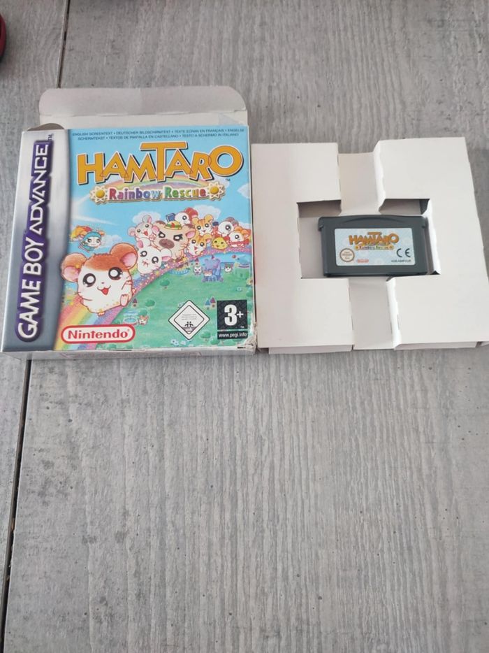 Jeu hamtaro  gba rainbow rescue - photo numéro 3