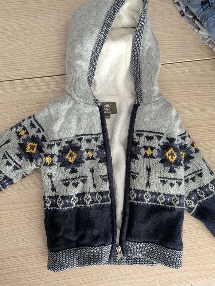 Veste polaire Timberland taille 3 ans - photo numéro 5