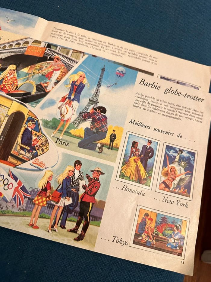 Album livre vignettes Panini ancien 1976 complet Barbie stickers autocollants - photo numéro 12