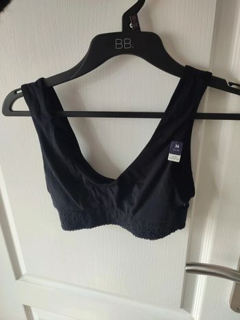 Brassière 36 modal rouge gorge