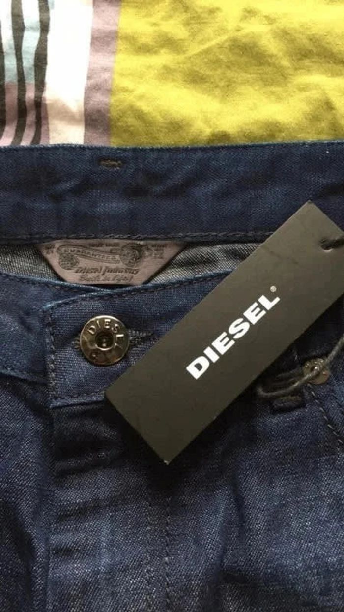 Jupe culotte / pantacourt large en jean Diesel