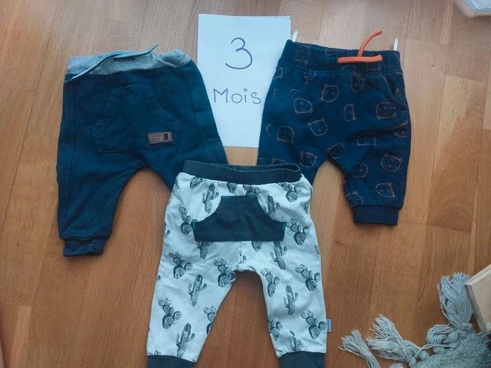 Lot pantalons léger 3 mois