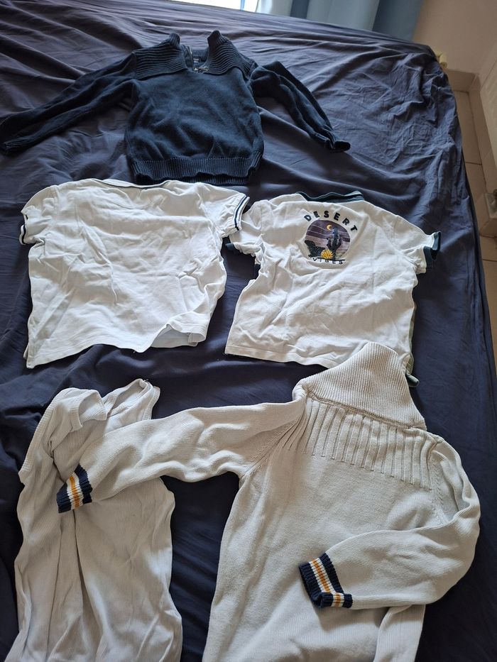 Lot 5 ans polo pull sergent major kiabi... - photo numéro 8