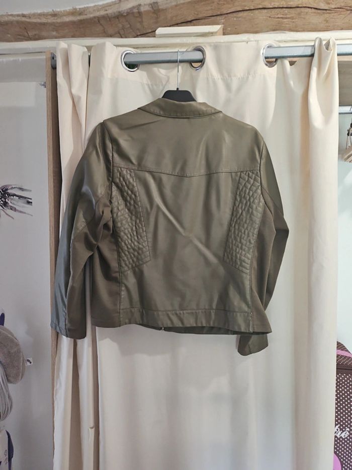 Belle veste bi matiere - photo numéro 6