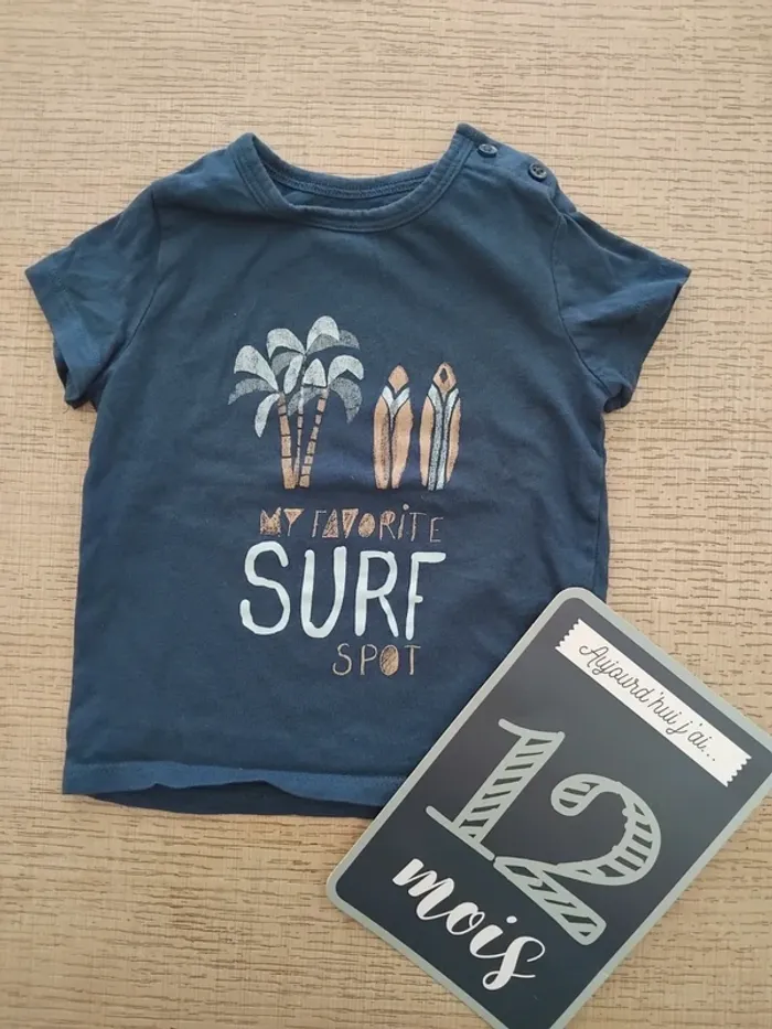 Tee shirt 12 mois / 73-76 cm