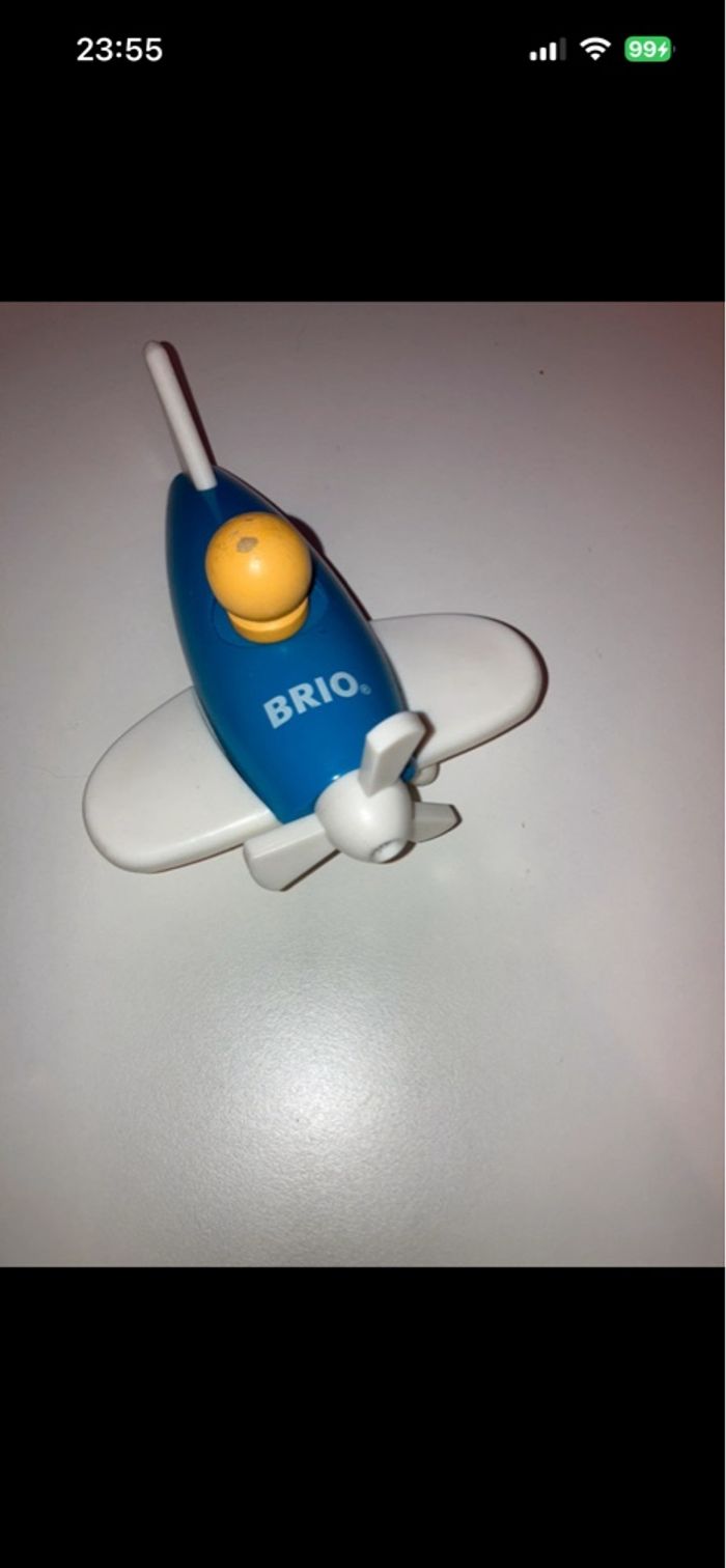 Avion en bois et plastique - photo numéro 6