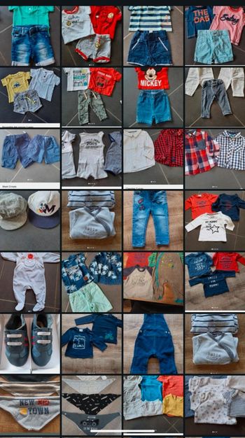 Gros lot de vêtements garçon 3 mois