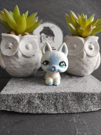 Little Petshop LPS chien berger allemand german shepherd 689 #geektradelpschien