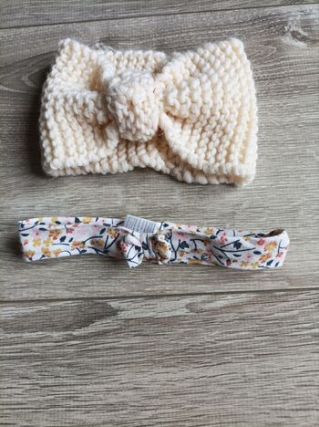 Lot de 2 bandeaux bébé
