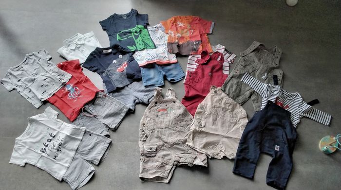 Lot vetements garçon 6/9mois