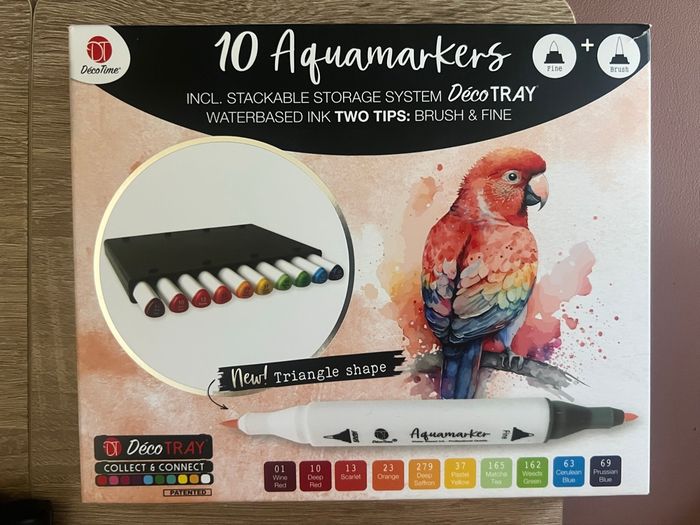 Lot de 3 boîtes de 10 Aquamarkers Action - photo numéro 5