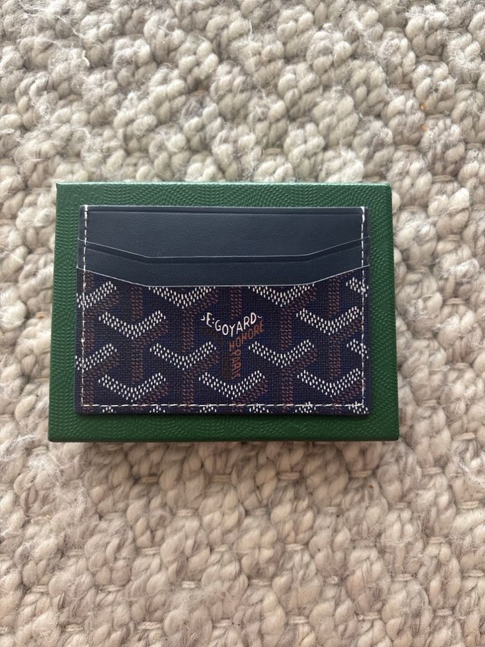 Porte-carte Goyard St-Sulplice Bleu - photo numéro 2