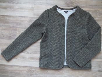 Veste chevrons chiné doré Kiabi 10 ans