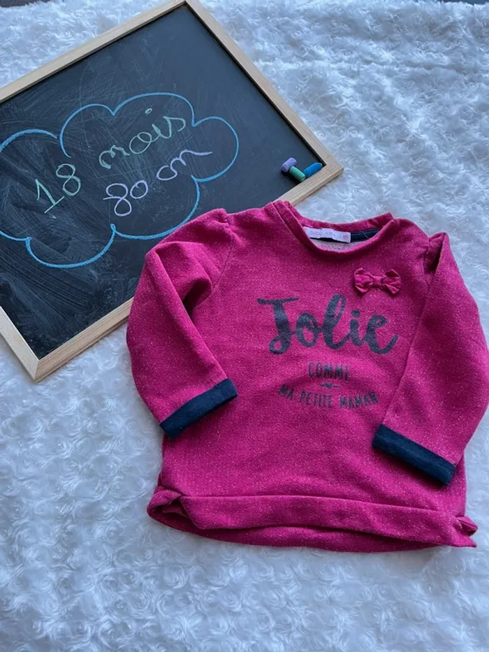Pull hiver 18 mois