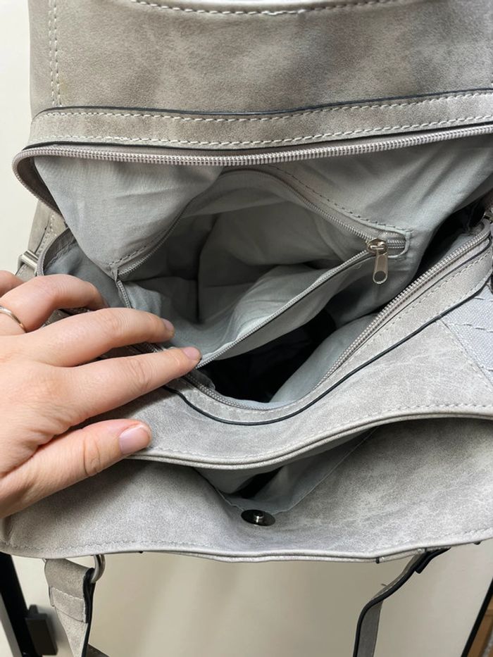 Sac à main gris - photo numéro 3