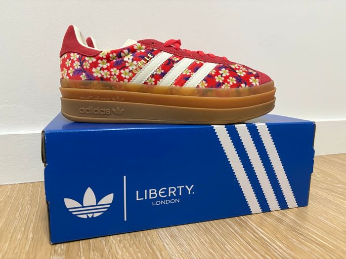 Adidas Gazelle Bold x Liberty London (édition premium) - photo numéro 3