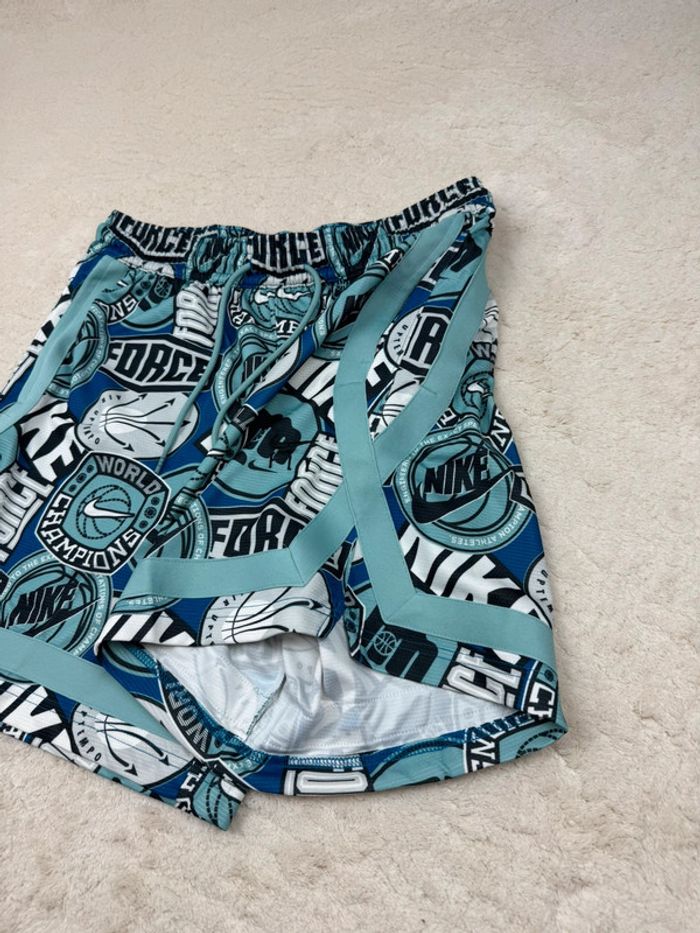 Short Nike Basketball NBA Bleu Neuf Taille M - photo numéro 3